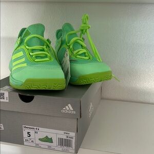 Adidas Kids Ubersonic 4 Green Shoes